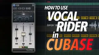 How to use Waves VOCAL RIDER in CUBASE