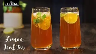 Iced Lemon Tea | Ice Tea l lemon tea l Summer Drinks | How to make Iced Tea | Homemade Ice Tea