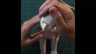 Сборка шарнирки. Она сама стоит на носочках!