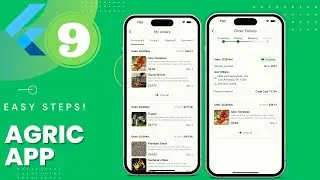 Agric  Plant App in Flutter - Order Details Page - 9