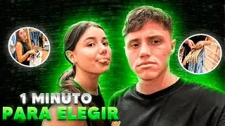 1 MINUTO a mi HERMANA PARA COMPRAR TODO LO QUE QUIERA *sale mal* | OWEN y TALU PELLE