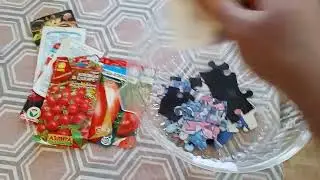 Посев помидор// жизнь в деревне