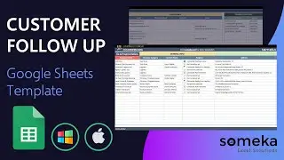 Customer Follow Up Google Sheets Template | Lead List Tool