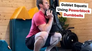 How to Goblet Squat a Powerblock Dumbbell