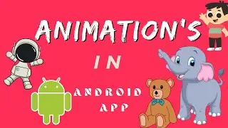 Add Animations to your Android App 😻  || @geeky-dps