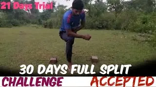21/30 Days Full Split Tutorial | Middle Split | 30 Days Full Split Try #split @Fitness-is-life