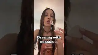 Drawing with BUBBLES 🫧🫧