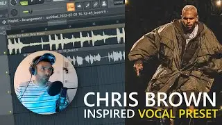 Chris Brown 2022 Inspired Autotune FL Studio Vocal Mixing Tutorial + Free FL Preset