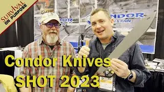 Condor Knives & Joe Flowers at SHOT Show - Sharp Saturday