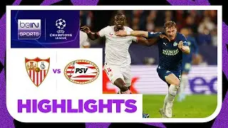 Sevilla v PSV | Champions League 23/24 | Match Highlights
