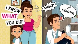 Cartoon - Cheating During Quarantine -  Emotional Video Story  | AmoMama
