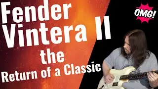 Insane 1961 Fender Stratocaster Vintera II Demo!