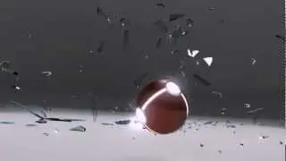 Glow Ball Glass break