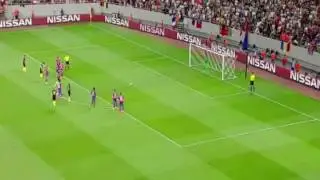 Sergio Aguero Second Missing Penalty VS Steaua 16 8 2016