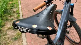 ⚡️Моё идеальное седло BROOKS B17⚡️Что с кожаным седлом спустя года?Как правильно ухаживать за BROOKS