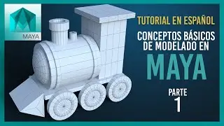 Conceptos básicos de modelado en Maya ::: Parte 1