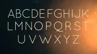 Clean Animated Font | VideoHive Templates | After Effects Project Files