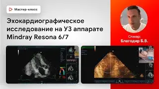 Эхокардиографическое исследование на УЗИ аппарате Mindray Resona 6/7. Благодир Б.В.