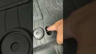 Floor mat drains 