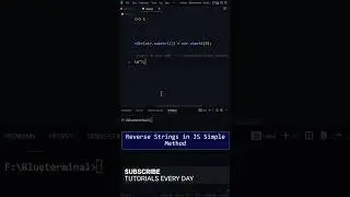 Reverse String in JavaScript 