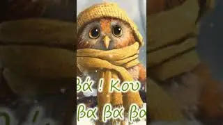 Η κουκουβάγια 🦉/ The little owl 