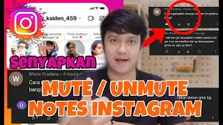 HOW TO MUTE / UNMUTE INSTAGRAM NOTES | MUTE INSTAGRAM NOTES | INSTAGRAM NOTES 