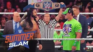 WWE June 12, 2021, Roman Reigns vs. John Cena (WWE Universal Championship)