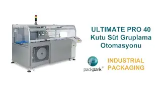 ULTIMATE PRO 40 - Kutu Süt Gruplama Otomasyonu - Shrink Ambalaj Makinesi