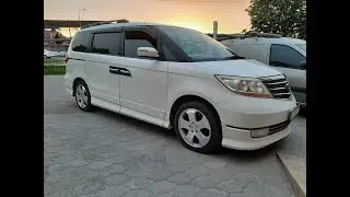 Рейлинги на крышу Honda Elysion, установка