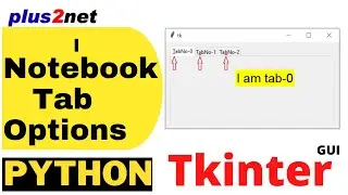 Tkinter Notebook to create tabs and managing options to add image underline state with click events