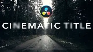Davinci Resolve 16 Tutorial - Cinematic Title Preset