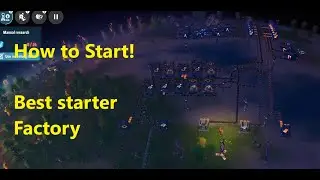 Dyson Sphere Program, How to start out, Starting research, starting tips, play through. ep1