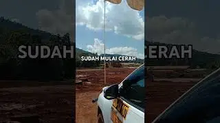 Kondisi cuaca mulai cerah #tambang #safetyawareness #mining #konaweutara