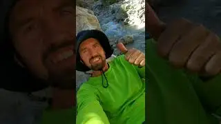 Коксу 2, за щелью, купание в реке, костёр на берегу ручья, палатка в горах