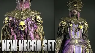 NEW Diablo 4 Necromancer Transmog Armor Set - Belladonna