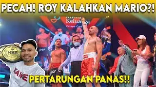 SUPER TEGANG, ROY KALAHKAN MARIO WALAUPUN SEMPAT JATUH DI RONDE SATU ‼️