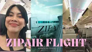 Life in Japan | zipair flight review + experience Manila Philippines to Narita Japan ✈️ (ep 8)