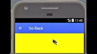 Kotlin Android studio || Up Button || back button on toolbar ||  Action Bar Arrow Button || Beginner