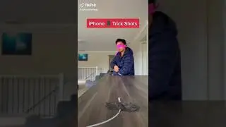 impossible iPhone trick shot #shorts