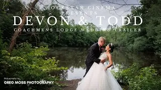 Coachmens Lodge Wedding | Devon & Todd's Wedding Trailer | Filmed by Rockstar Cinema