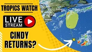 Tropics Watch LIVE: New Area To Watch PLUS Biggest Dust Outbreak Of The Season