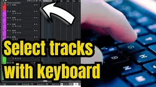 Cubase Trick: Change tracks quickly using a keyboard shortcut!