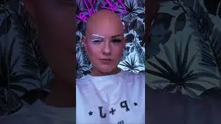 My version of a “bleached brow” but without actually having hair