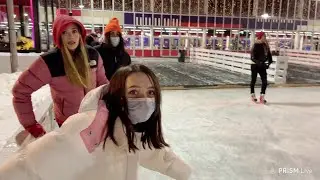 АНДРЕЙ КАТАЕТСЯ НА КОНЬКАХ С РУДИ, КАРИНОЙ И ФАСОЛЬКА - Follentass, RudySayuki, Keyeren, Fasoollka