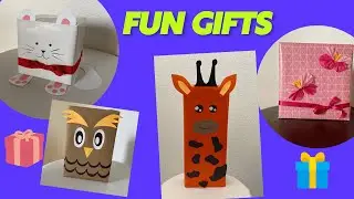 Animals Gift Wrapping for Kids