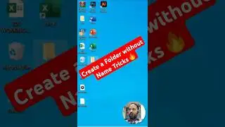Create a Folder without Name | Without Name Folder Trick | How to Create Folder without Name 