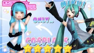 Only Using COSPLAYS in Dress to Impress (Roblox, Dress to impress )