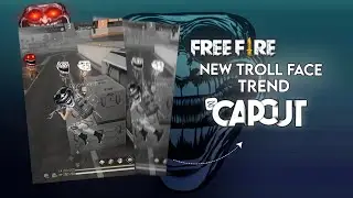 Free Fire Trending Troll Face tutorial in Capcut 