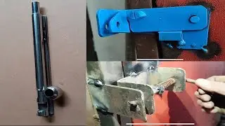 3 types door latches making tips ,3 type automatic lock latch making at home,welding tips and tricks