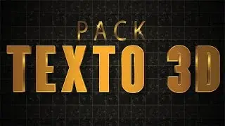 Pack Efecto letras 3D - DOBLEJOTAFOTO